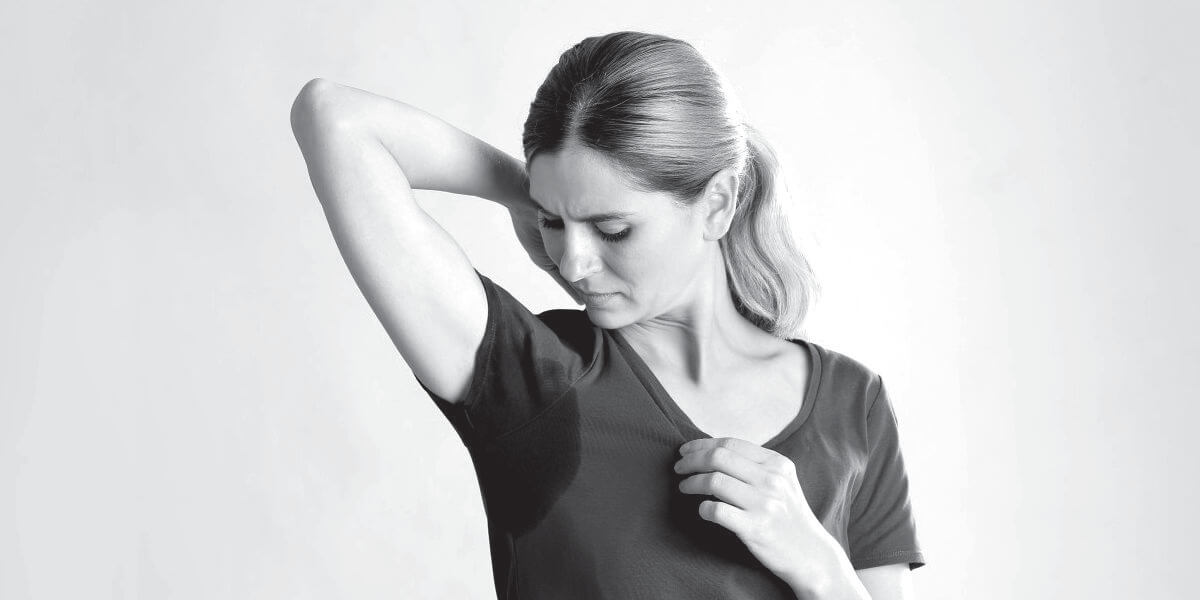 Até que ponto a sudorese é considerada normal?